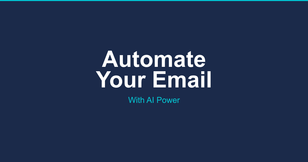 Automate Email with AI