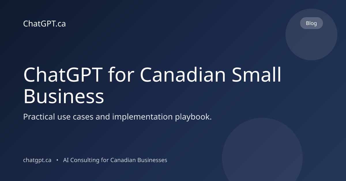ChatGPT for Small Business (2026): 10 Prompts + ROI Calculator